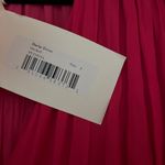 Ulla Johnson NEW  Daria Dress Orchid Size 2 Pink Tiered Satin Puff Sleeve Bow Tie Photo 8