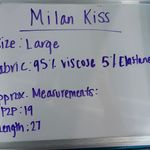 Milan Kiss NWOT ribbed zipper detail v neck blouse Photo 5