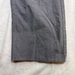 Vintage FB County 12 Corduroy Wide Leg Cropped Pant Gray 90s High Rise Utility Photo 3