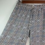Ultra Flirt  M Lounge Pants Lightweight Wide Leg inTan Blue Photo 2