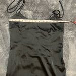Nasty Gal Black satin dress/ black mini dress Photo 2