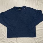 Patagonia Mount Sterling Organic Cotton Crewneck Pullover Size Large Navy Blue Photo 0