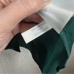 J.Crew  Green Drapey Satin‎ Button Up Top Photo 5