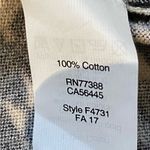 J.Crew Women’s Size Medium 100% Cotton Leopard Teddie Sweater Photo 6