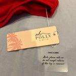 Oh Polly Swim Red Bandeau Bikini Top Photo 3