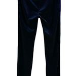 Aviator Nation Classic Velvet Sweatpants Side Rainbow Stripes Drawstring Navy S Photo 4