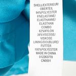 Adrianna Papell Cap Sleeves Front Back Lace Panel Exposed Back Zipper Dress 14 Photo 3