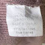 JODIFL Women’s  Rose Pink Fringe Open‎ Front Cardigan Size Medium Photo 5