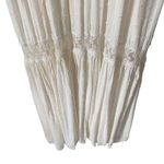 Baltic Born  Rayne Deep V White Pin-tuck Maxi dress size large Photo 6