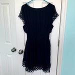Bar III  Black Smocked‎ Waist Mini Dress Women's Size 2XL Photo 4