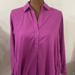 Xirena Blayke cotton poplin shirt dress in purple wine size XS Photo 6