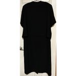 Sag Harbor Dress Woman Black Maxi‎ Dress with Short Sleeve Jacket Size 22W Photo 1