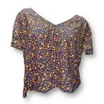 Arizona Jeans NWOT Arizona Jean Co. women’s floral crop top XL Photo 0