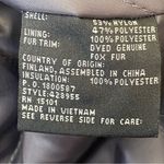 1 Madison  Luxe Long outerwear genuine fox fur hood plus size coat Photo 14