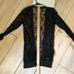 Xhilaration  Target EUC Vintage Black Lace Cardigan Size S Photo 5