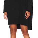 Free People NWT Size M/L Oversized Cozy Pullover Black Photo 2