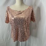 Anna Kaci sequin top Pink Photo 2