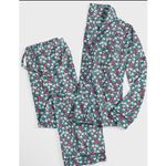 Brand New State of Day Women's Size Small Blue Floral 2 Piece Lounge Pajama Set Photo 3