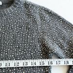 ZARA  gray beaded sweater size M Photo 8
