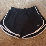 Nike  Dri-Fit Running Shorts Women’s Black White Photo 0