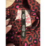 Victoria Sport  Athletic Dress Size XL Leopard Animal Print Sleeveless Mock Neck Photo 3