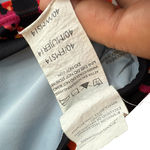 Nike  Women’s Size 14 One Piece Swimsuit Red Orange Abstract Open Back Sporty‎ Photo 7