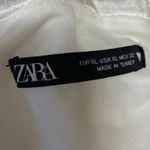 ZARA Women's White Sleeveless Strapless Bandeau Corset Crop Tank Tube Top Sz XL Photo 2