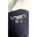 Sequin Hearts Women's Navy Blue Sleeveless Sheath Dress Size 9 Photo 4