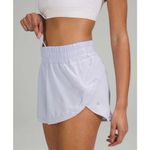 Lululemon  Blue Track That High Rise Shorts, Womens Size 2 Photo 3