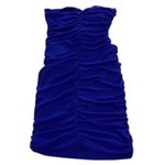 ZARA  Strapless Purple/Blue Dress(Size Large) Photo 7