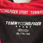 Tommy Hilfiger sport women's XL shorter crop style black hoodie Photo 1