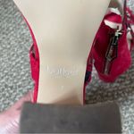 Botkier  Gigi platform heels red with studs and embroidery Photo 7