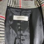ANINE BING  Glen Plaid Double Breasted Blazer Sz Medium Scandi Chic Boss * Flaw * Photo 4