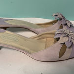 Talbots Pre-Owned Purple Size 7.5 Mule Kitten Heel S-630 Photo 0