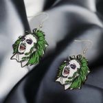 Betelgeuse Lightweight‎ Acrylic Earrings for Women, Cosplay, Halloween, Comicon. White Photo 2
