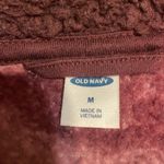 Old Navy  pink camo Sherpa jacket size M Photo 1