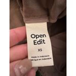 Open Edit  High Waist Wide Leg Trousers in Deep Tan Size XS Photo 3