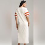 Daily Practice Sporty White and Red Dress Photo 3