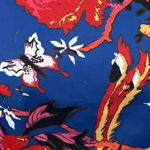 Anthropologie Plenty Tracy Reese Frankie Blue Floral Bird Dress Size 4 Small Photo 6