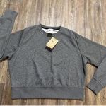 Nike Gray Quiet Luxury Gym Athleisure Lounge Sweatshirt Golf New Photo 0