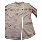 Stetson Pink Long Sleeve Floral Embroidery Button-up Shirt Medium, Equestrian Photo 5