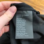 Club Monaco  Black‎ Silk Sheer Chiffon Long Sleeve Midi Dress Size 4 Shirt Dress Photo 5