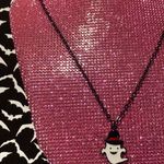 Boutique Creepy Ghost in Halloween Witch Costume Necklace Jewelry for Women Spooky emo Photo 11