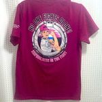 Gildan Rare Huntington Ingalls WOMENS BREAST CANCER SMALL Short Sleeve  T-Shirt/Pink Photo 0