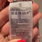 Gap Pink Floral Ruffled Blouse Top Size XS Photo 3