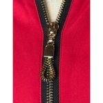 Soft Surroundings  Shirt Women Red Hooded Half Zip Pullover‎ Top Mature Preppy Photo 6