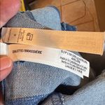 PINK - Victoria's Secret NWOT PINK Victoria’s Secret Denim Blue Corset Bralette Crop Top Size Small Photo 7