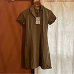Everlane ‎ The Japanese GoWeave Notch Shirtdress Collar Mini Short Sleeve NWT 00 Photo 1