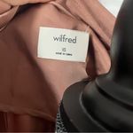 Wilfred Aritzia chocolate brown open front blazer size xs Photo 4