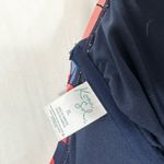 Kona Sol  XL Swimsuit One Piece Halter Floral Blue Pink Padded Stretch 1275‎ Photo 6